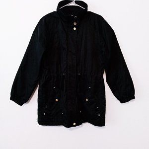 Calvin Klein Women's Black Drawstring Jacket